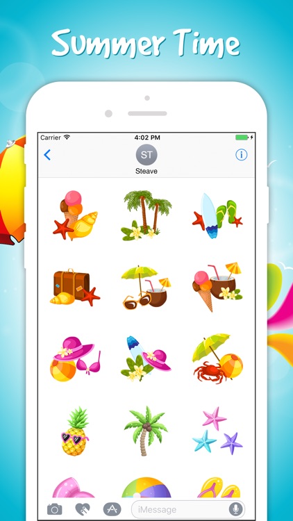 Summer Vacation Stickers Pack