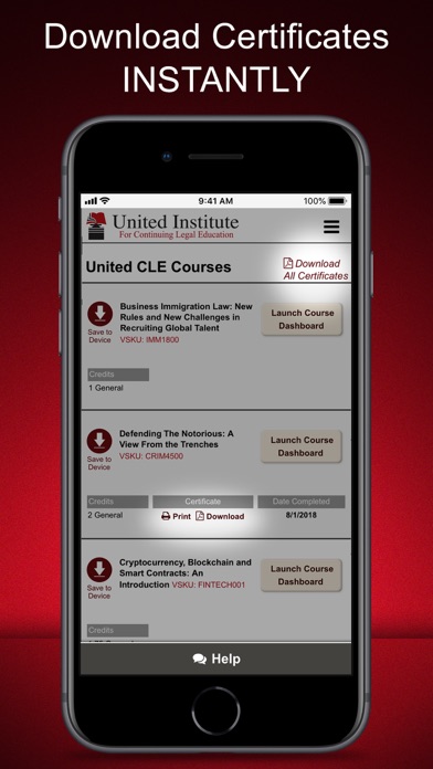 How to cancel & delete CLE On The Go - United CLE from iphone & ipad 2