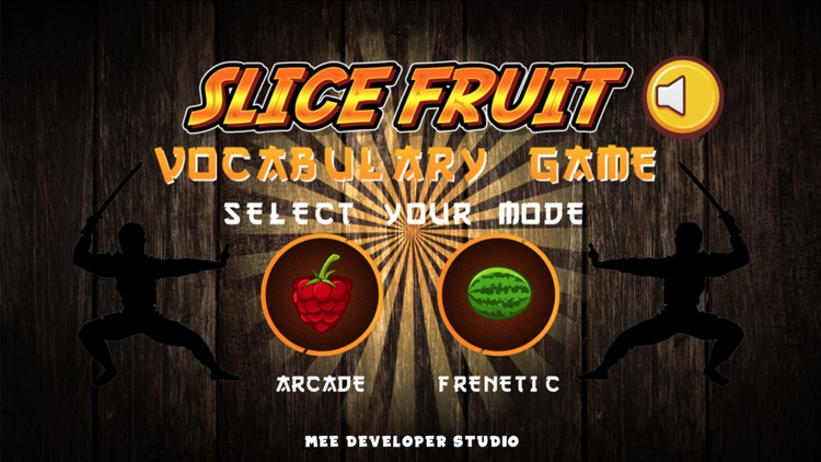 Fruit Slice Vocabulary Puzzle