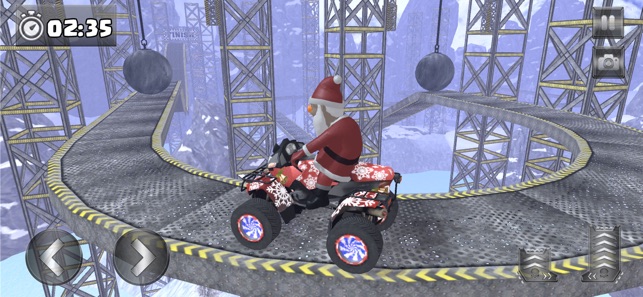 Impossible ATV Santa Stunts(圖3)-速報App