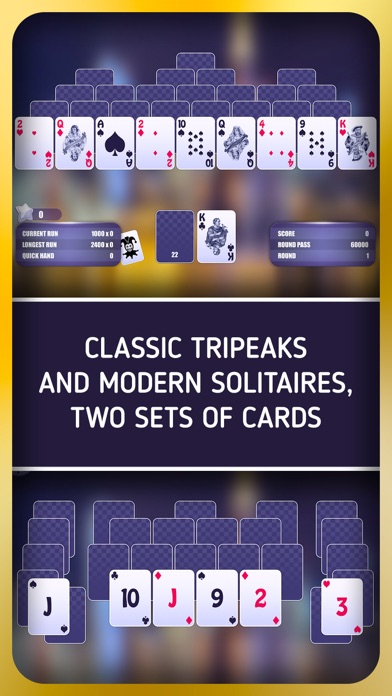 How to cancel & delete TriPeaks Solitaire Challenge from iphone & ipad 1