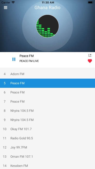 Ghana Radio Station (Ghanaian) screenshot 2