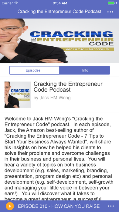 Cracking the Entrepreneur Code screenshot 2