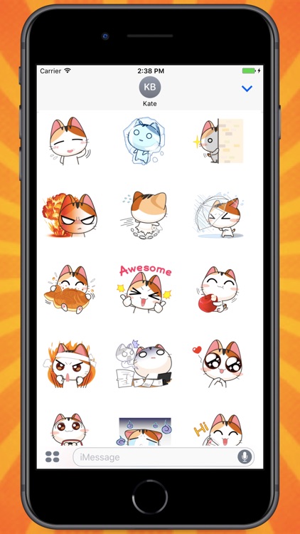 Kitty From Japan Stickers