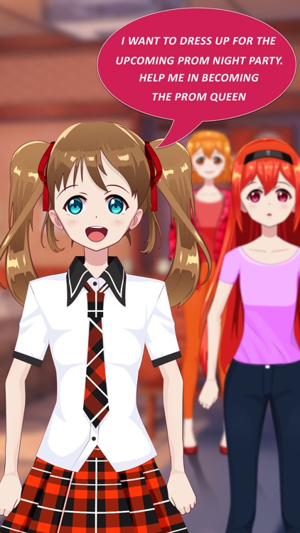 High School Anime Prom Dressup screenshot-5