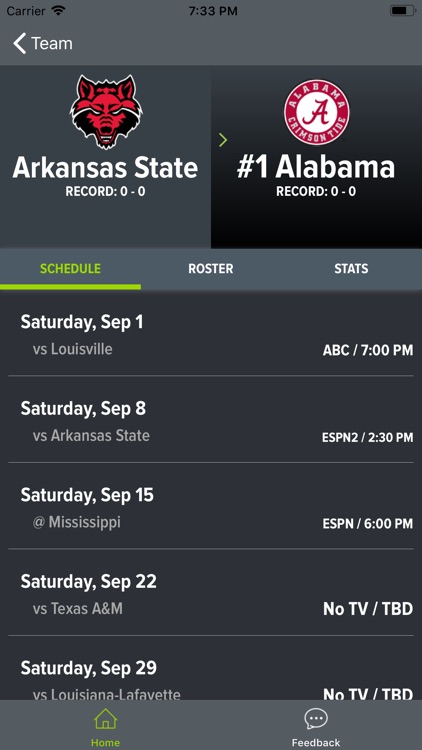 Alabama Football 2018 screenshot-8
