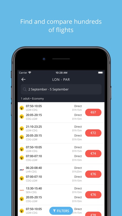 Jetcost - Flights Comparison