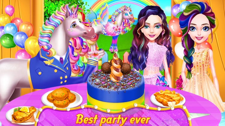 Unicorn Food - Drink & Outfits screenshot-3