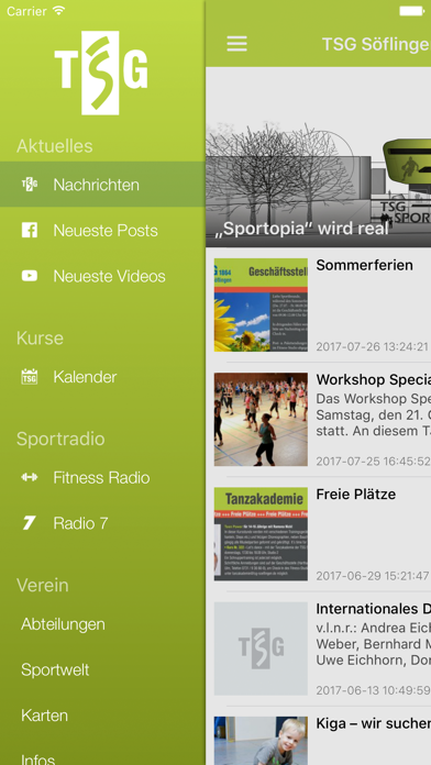 How to cancel & delete TSG Sportwelt from iphone & ipad 1