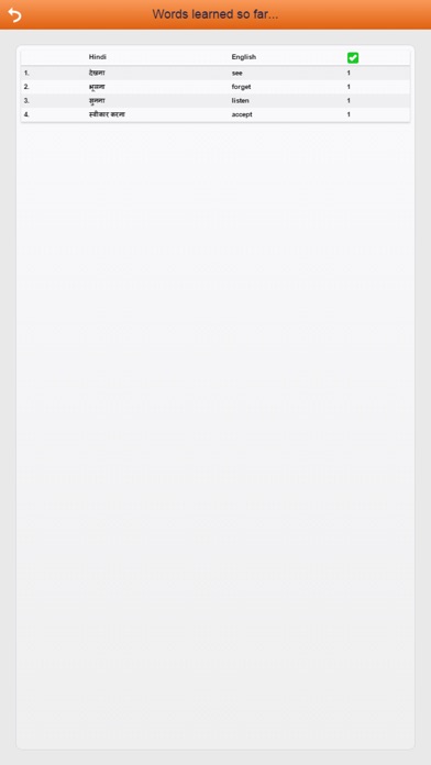 Learn Hindi Words 2.6.1 IOS -