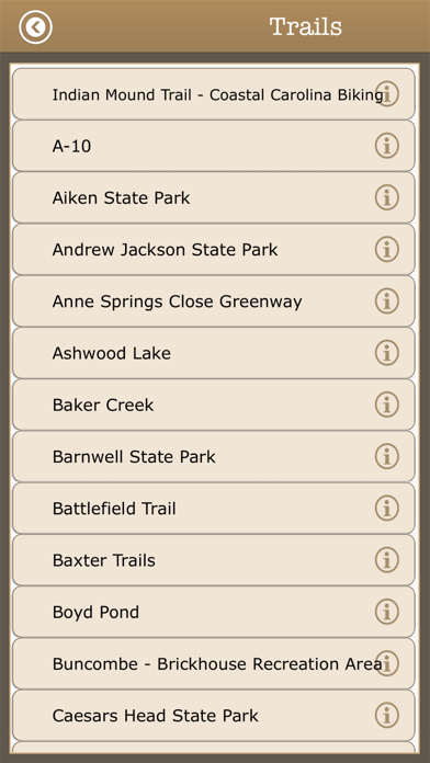 South Carolina -Camps & Trails screenshot 4