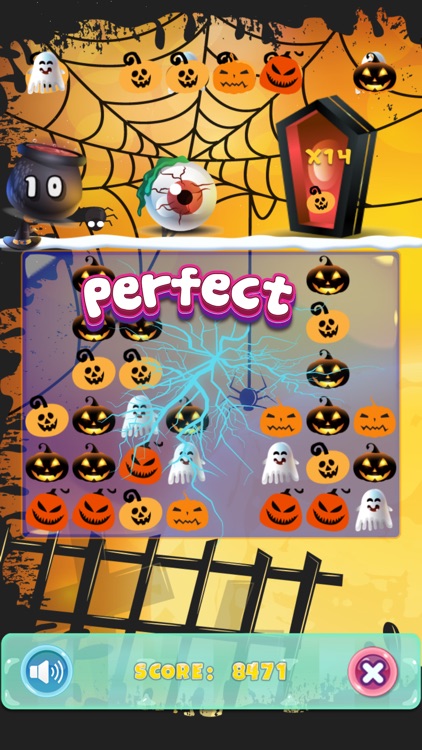 Halloween Match 3 Puzzle Game