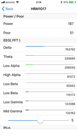 Game screenshot EEG Acceleration logger hack