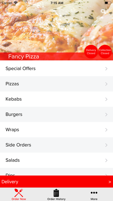 fancypizzawalsall screenshot 2