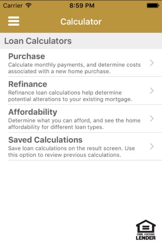 Legacy Mutual Mortgage Company screenshot 2