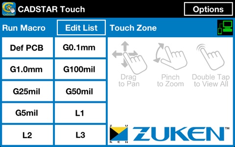 CADSTAR Touch screenshot 2