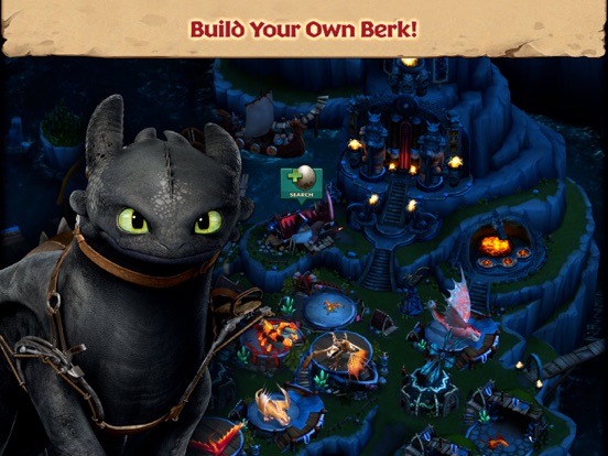 Dragons: Rise of Berk на iPad
