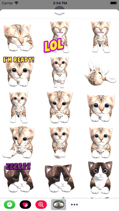 Cat Emoji Sticker Collection screenshot 3