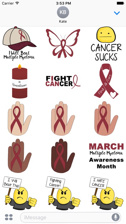 Multiple Myeloma Stickers