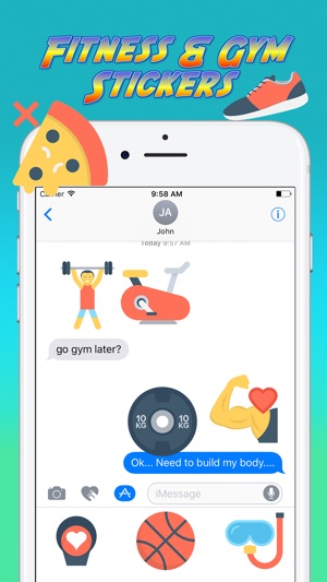 Fitness & Gym Stickers(圖1)-速報App