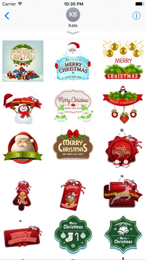 Christmas Greetings Sticker(圖2)-速報App