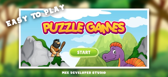 Caveman & Dinosaur Puzzle Quiz(圖1)-速報App