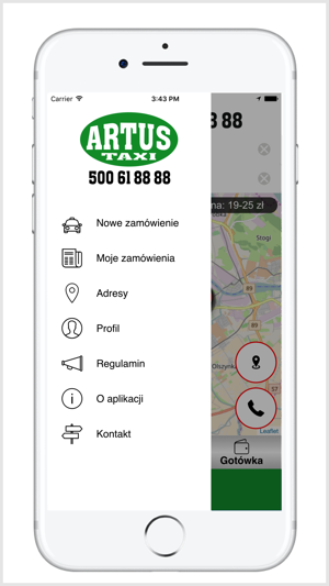 ARTUS TAXI Gdańsk 500 61 8888(圖3)-速報App