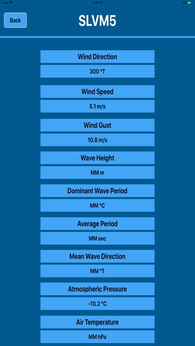 Buoys Stations Data (NOAA) screenshot 3