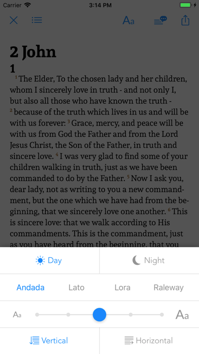 Bible Reader & Audio screenshot 4
