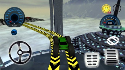 Impossible Sky Car Stunt Race screenshot 3