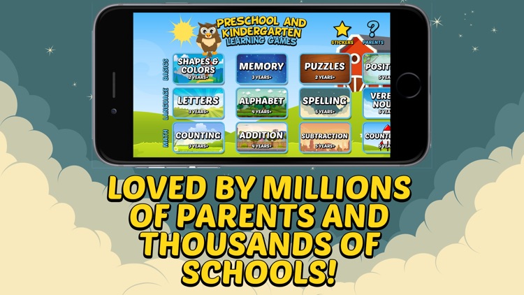 Preschool & Kindergarten Games