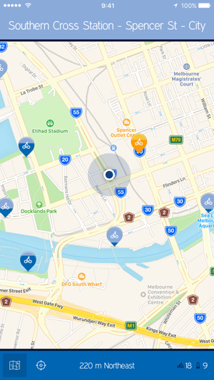 Melbourne Bikes — A One-Tap Bike Share App(圖4)-速報App