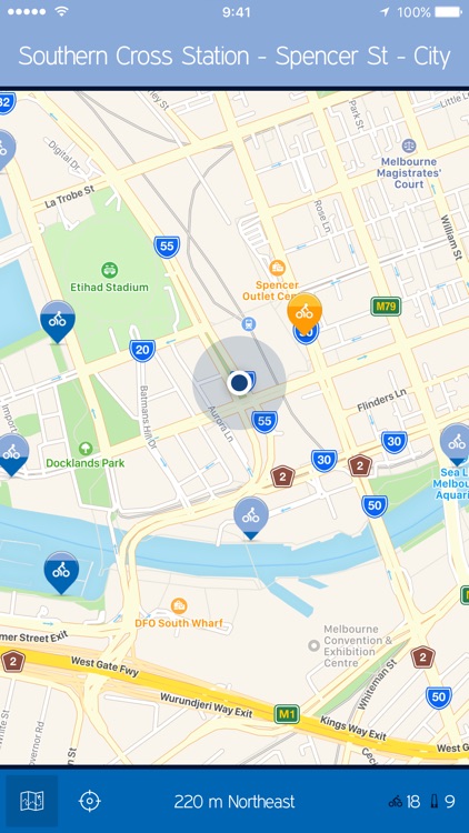Melbourne Bikes — A One-Tap Bike Share App screenshot-3