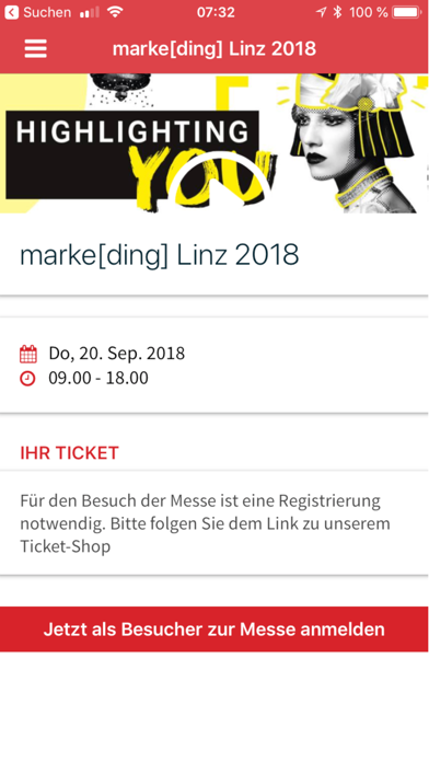 markeding Linz Besucher-App screenshot 2