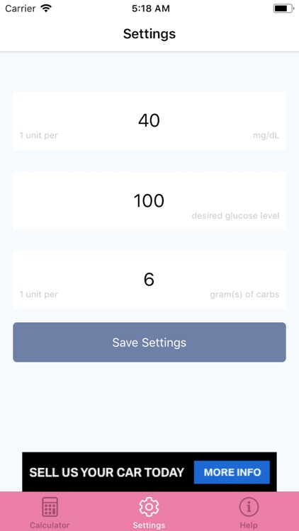 Insulin Calculate screenshot-3