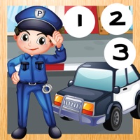 123 Count-ing  Learn-ing Number-s To Ten Kid-s Game-s with Police-Men
