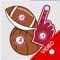 Alabama Crimson Tide Animated Selfie Stickers app lets you add awesome licensed Alabama Crimson Tide Animated graphics to your selfies and other images