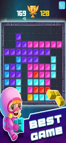 Game screenshot TETRO GEMS! Blocks Puzzle apk