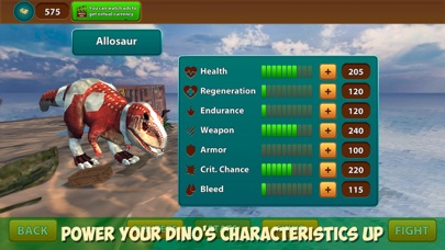 T-rex Dino - Fighting Sim screenshot 3