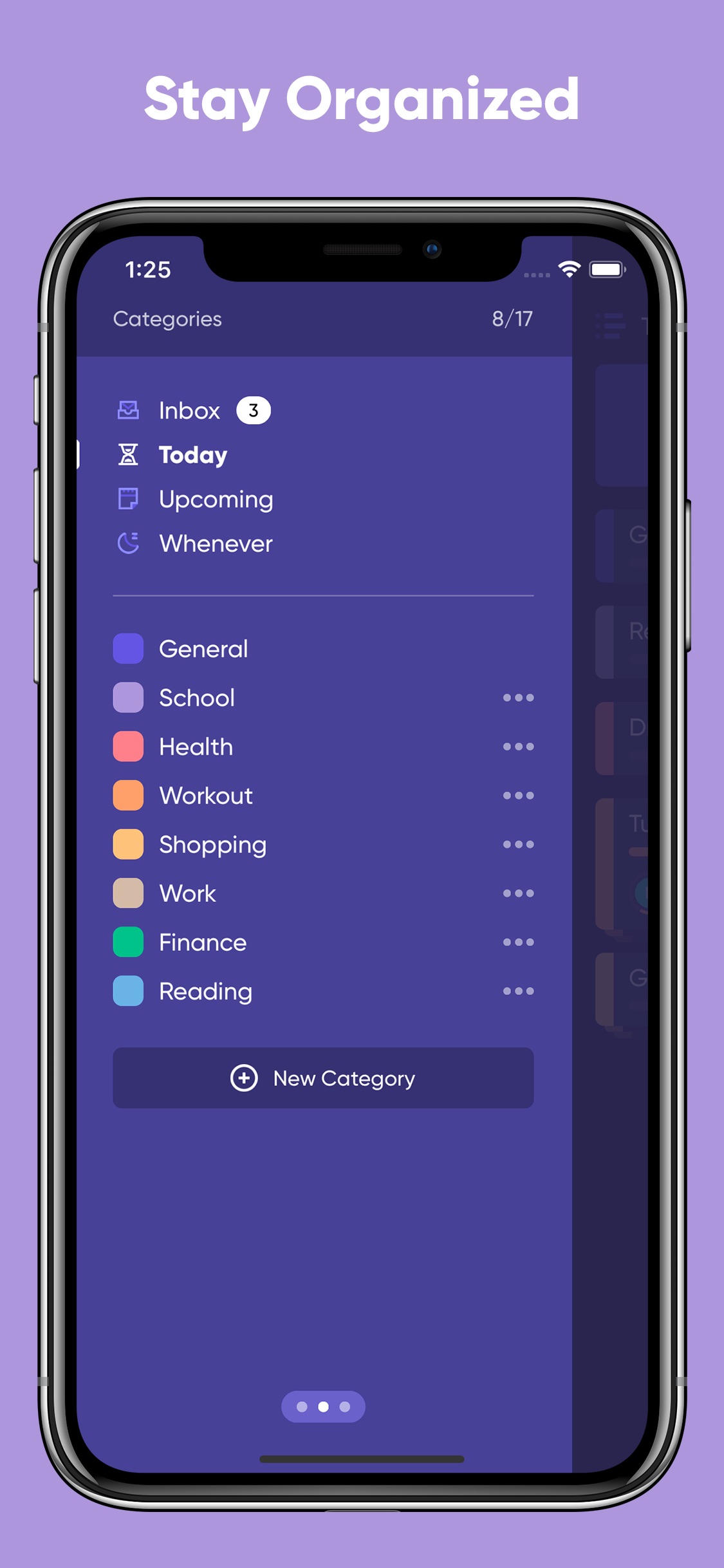 Screenshot do app Taskful: The Smart To-Do List