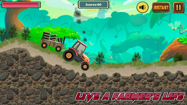 Tractor Hill Climbing 2D