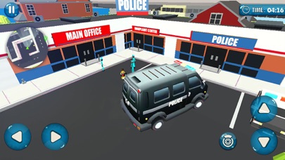Stickman Police Bus Driver Pro screenshot 4