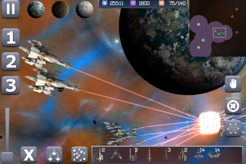 Galactic Conflict RTS screenshot 2