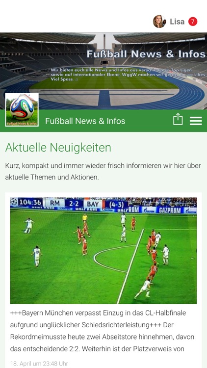 Fußball News & Infos