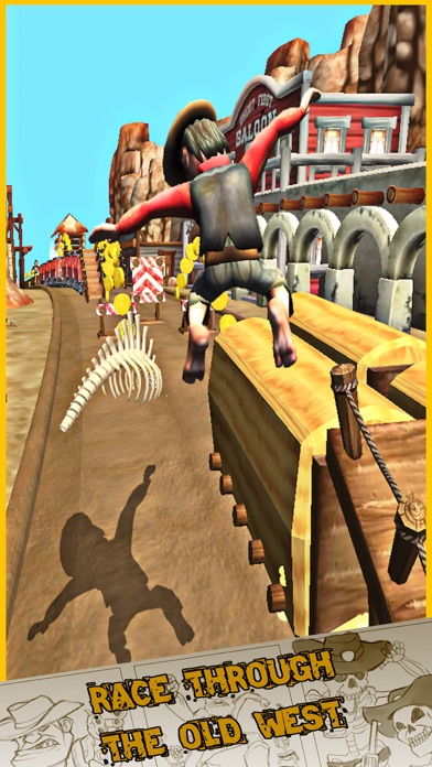 Rail West Rush - Running Game screenshot 4