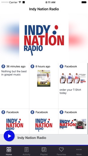 Indy Nation Radio(圖1)-速報App