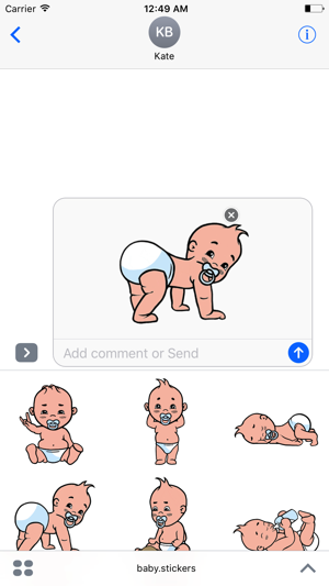 Cool Baby Stickers(圖4)-速報App