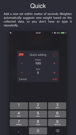 Weighter: Gym notes & progress(圖4)-速報App