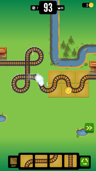Gold Train FRVR - Railway Maze screenshot 4