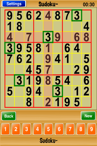 Sudoku- screenshot 2